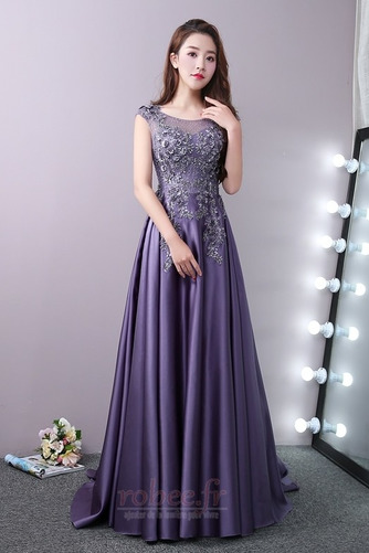 Robe de bal À la masse Rosée épaule Sans Manches Mariage A-ligne - Page 5