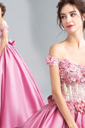 Robe de bal Tulle A-ligne Hiver Triangle Inversé Manche Courte - Page 4