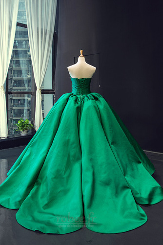 Robe de bal Sans Manches Longue Chaussez Sablier a ligne Ruché - Page 7