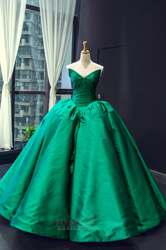 Robe de bal Sans Manches Longue Chaussez Sablier a ligne Ruché - Page 4