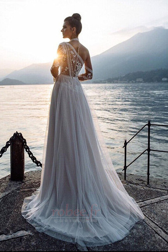 Robe de mariée gossamer Gaze Col de chemise t Ivoire Chic A-ligne - Page 2