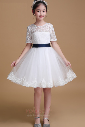 Robe de fille de fleur Manquant Printemps Longueur de genou Montrer - Page 1