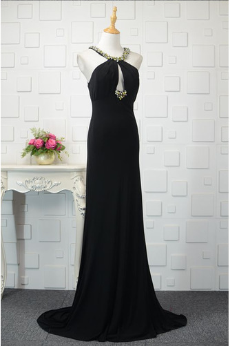 Robe de bal Sexy Milieu Naturel taille Près du corps crêper Longue - Page 2