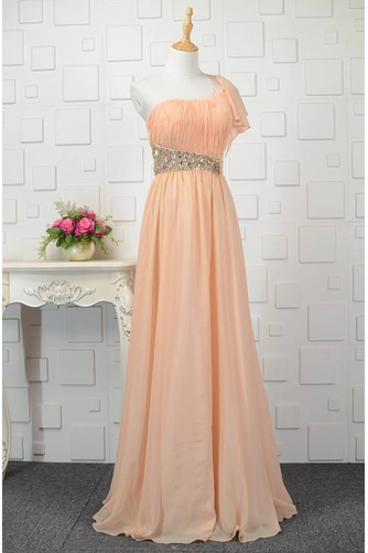 Robe de demoiselle d'honneur a ligne Printemps Sexy Traîne Courte - Page 2