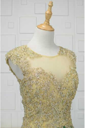 Robe de soirée Petit collier circulaire Dos nu Fourreau Avec Bijoux - Page 4