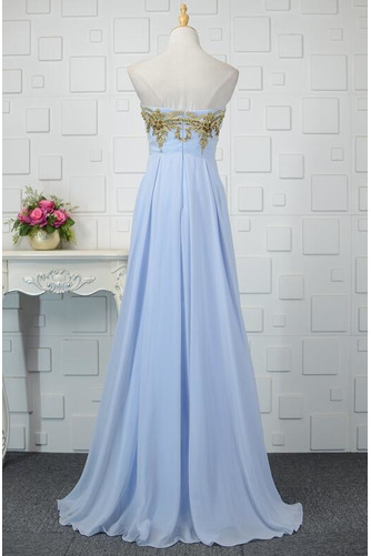 Robe de soirée Sans Manches Ruché Traîne Courte Fourreau Avec Bijoux - Page 3