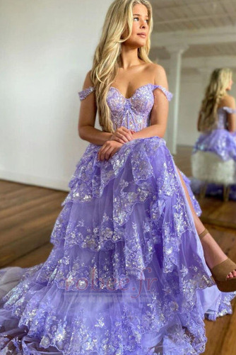 Robe de soirée Chaussez Bretelles Spaghetti Naturel taille Été - Page 2