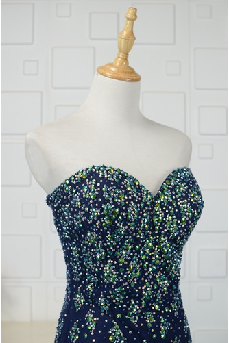 Robe de soirée Moderne Longueur Cheville Montrer Naturel taille - Page 4