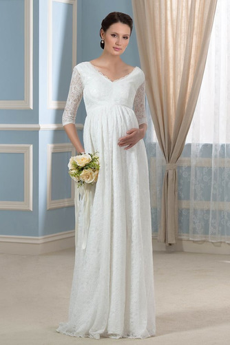 Robe de soirée taille haut Mousseline Chic Manche Aérienne Dos nu - Page 1