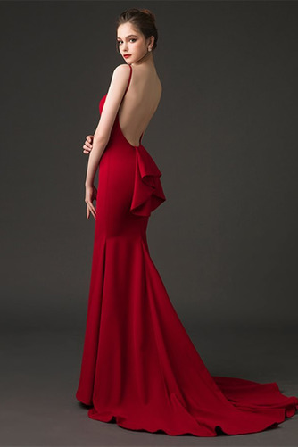 Robe de soirée Dos nu Médium Naturel taille Sans Manches Sirène - Page 4