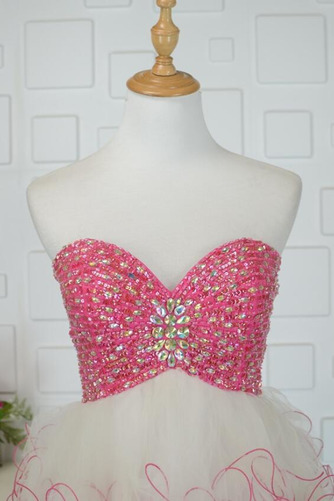 Robe de cocktail Col en Cœur Sans Manches Été Pittoresque Naturel taille - Page 4