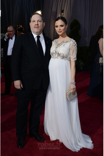 Robe de soirée Dolman Sleeves Longueur de plancher Naturel taille - Page 10