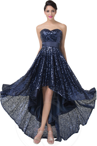 Robe de cocktail Asymétrique Drapé Asymétrique Col en Cœur Été - Page 1