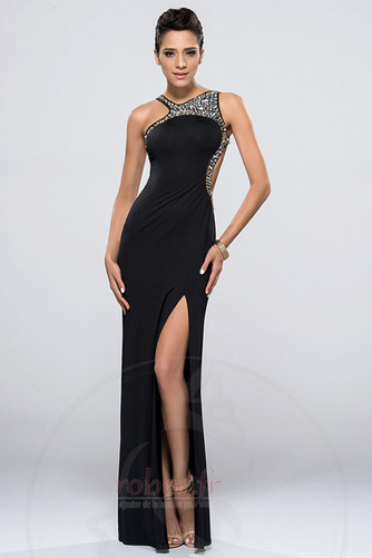 Robe de bal A-ligne Traîne Courte Naturel taille Mariage Sans Manches - Page 1