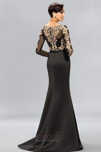 Robe de soirée a ligne Dentelle Rosée épaule Manquant Couvert de Dentelle - Page 2