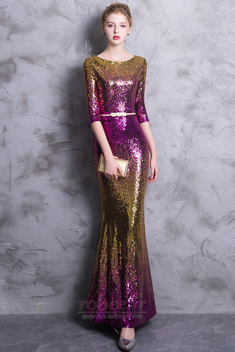 Robe de soirée Paillettes Pailleté Étoilé Naturel taille Sirène - Page 5