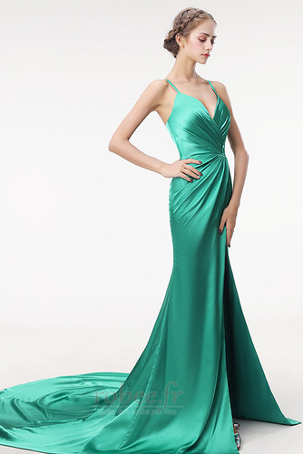 Robe de bal Manquant Fourreau pli Printemps Sommaire Train de petit - Page 4