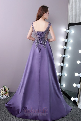 Robe de bal À la masse Rosée épaule Sans Manches Mariage A-ligne - Page 2