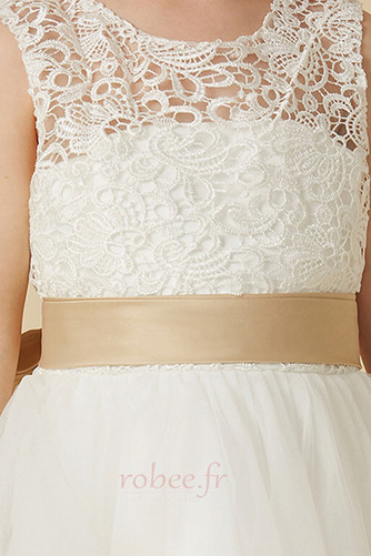 Robe de fille de fleur Elégant Petit collier circulaire Dentelle - Page 6