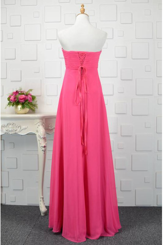 Robe de demoiselle d'honneur Ruché Taille haute Train de balayage - Page 3