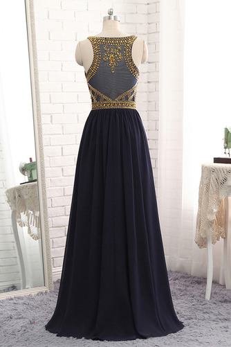 Robe de soirée Longueur de plancher Fourreau Avec Bijoux Cristal - Page 3