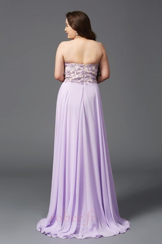 Robe de soirée Triangle Inversé Mousseline Sans Manches Été a ligne - Page 2