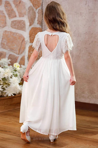 Robe de fille de fleur Ivoire Manquant Longueur Cheville Luxueux - Page 2