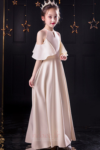 Robe de fille de fleur Manche Lâche Epurée Manche Courte Automne - Page 5
