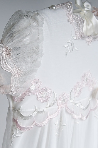Robe de fille de fleur Princesse Dentelle Petit collier circulaire - Page 2