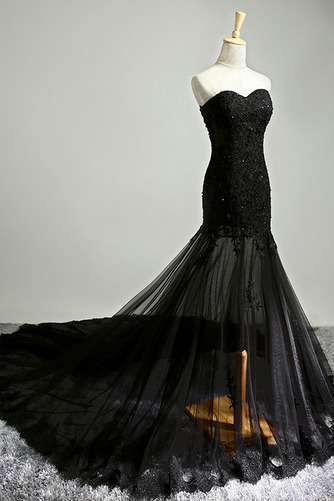 Robe de soirée Sirène Été Luxueux Sans Manches Dentelle Fête - Page 2