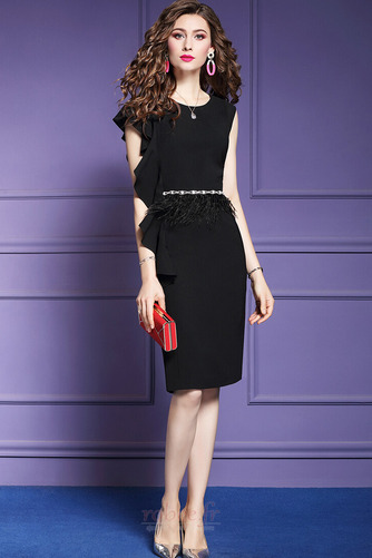 Robe de cocktail Perle Sans Manches Près du corps Haute Couvert - Page 6