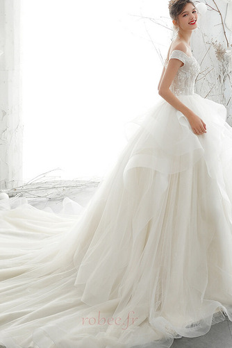 Robe de mariée Printemps Médium Décalcomanie net Epurée Lacez vers le haut - Page 3