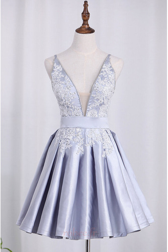 Robe de cocktail Sexy Naturel taille Dentelle Automne a ligne - Page 5