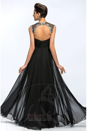 Robe de soirée Cristal Glissière Ballon Longueur au sol Col en V - Page 2