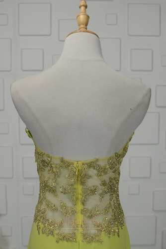 Robe de soirée Traîne Courte Elégant Norme Maigre col coeur Sans Manches - Page 5