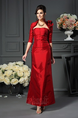 Robe mères Sans courroies A-ligne Longueur Cheville Norme Naturel taille - Page 1