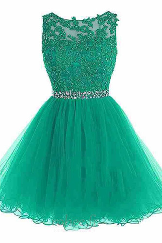 Robe de cocktail Vente Sans Manches Médium mini A-ligne Bleu - Page 10