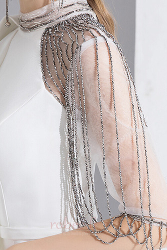 Robe de soirée Naturel taille Près du corps Norme Ruchés Plongeants - Page 5