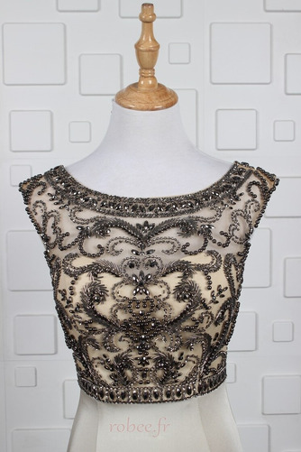 Robe de soirée Mince Maigre Naturel taille Perlé Spandex Col Bateau - Page 9