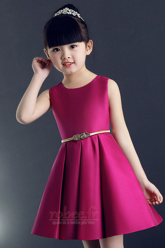 Robe de fille de fleur aligne Sans Manches Longueur de genou - Page 2