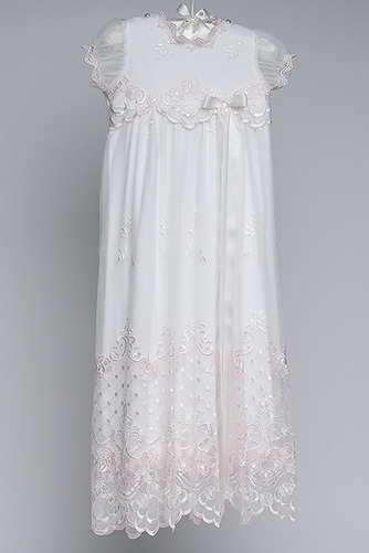 Robe de fille de fleur Princesse Dentelle Petit collier circulaire - Page 1