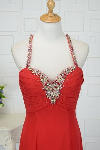 Robe de bal Sans Manches Printemps Elégant Fermeture à glissière - Page 4