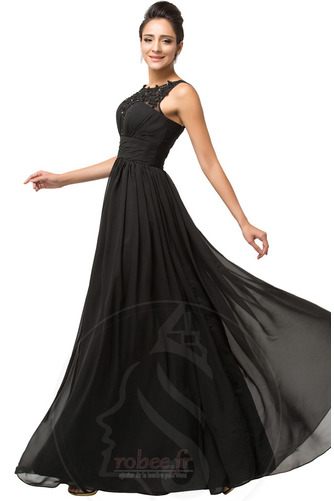 Robe de soirée Dos nu Manquant A-ligne Montrer Perle Train de balayage - Page 3