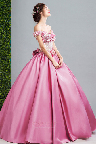 Robe de bal Tulle A-ligne Hiver Triangle Inversé Manche Courte - Page 7