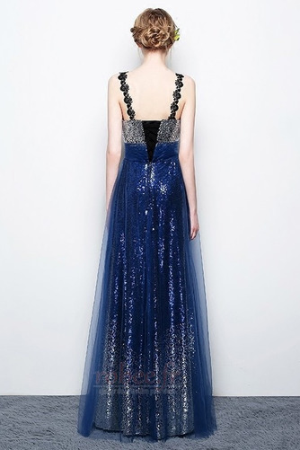 Robe de bal Pailleté Lacez vers le haut Tulle Scintillait Longueur Cheville - Page 2