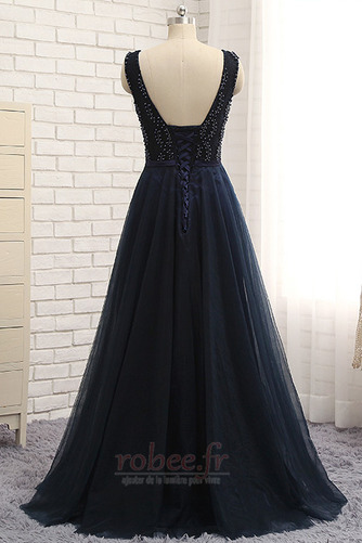 Robe de bal Tulle Formelle A-ligne Corsage Avec Bijoux Chaussez - Page 2