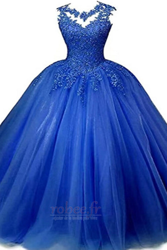 Robe de bal a ligne Salle des fêtes Poire Ancien Sans Manches - Page 1