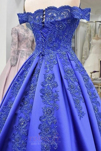 Robe de bal Longue Corsage Avec Bijoux Cérémonial Manche Courte - Page 2