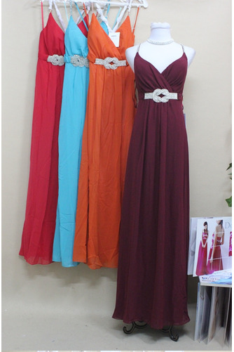 Robe de soirée ride Taille haute Vintage Plus la taille taille haut - Page 3