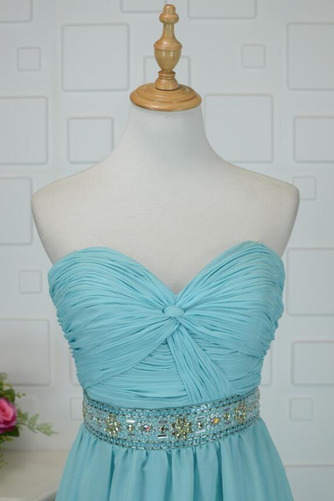 Robe de soirée Plissé Traîne Courte Norme Luxueux Taille haute - Page 4